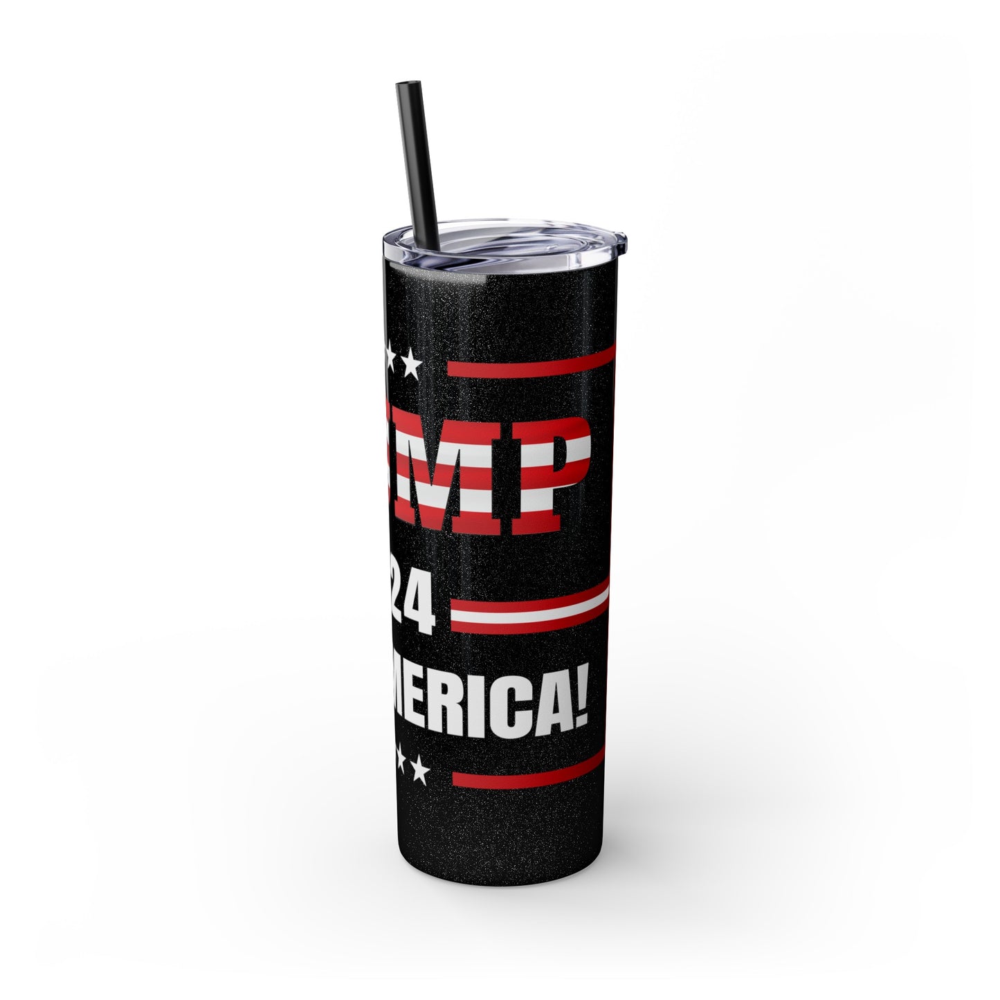 Trump 2024 Skinny Tumbler with Straw, 20oz